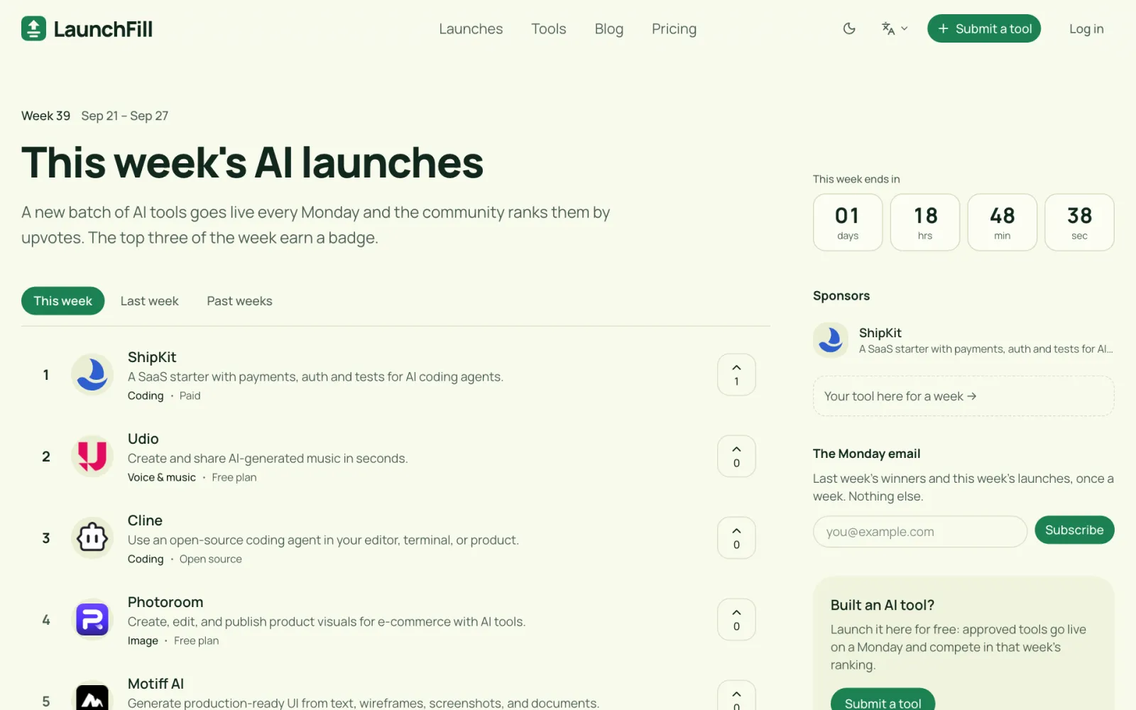 LaunchFill